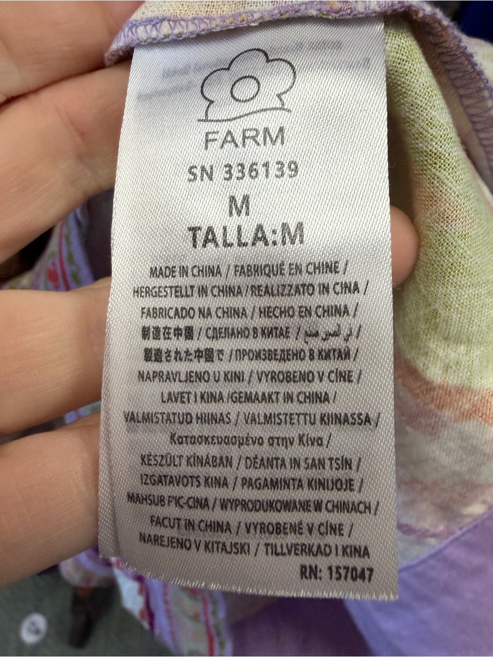 F_Farm Rio Romper Size M - Picture 7 of 9